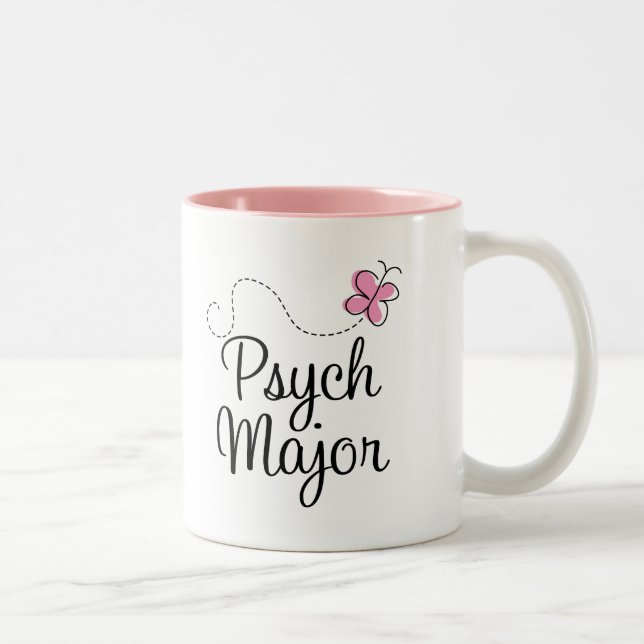 Tasse 2 Couleurs Cadeau principal mignon de Psych (Droit)
