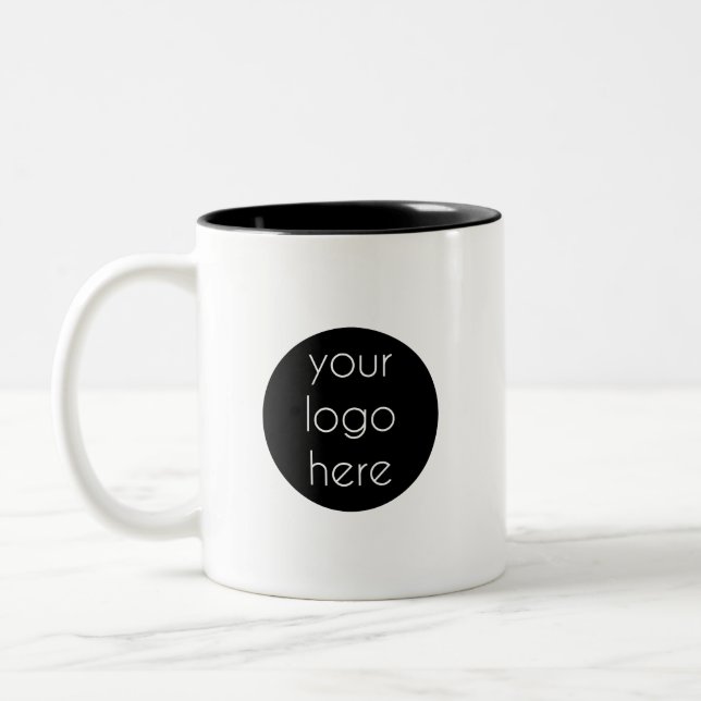 Tasse 2 Couleurs Cadeaux clients du logo de l'entreprise promotionn (Gauche)