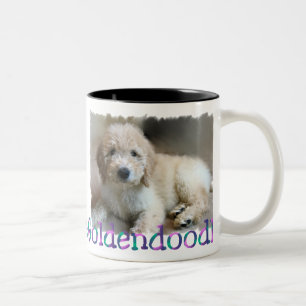 Tasse 2 Couleurs Cadeaux d'amants de Goldendoodle