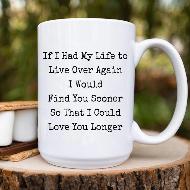 Tasse 2 Couleurs Cadeaux d'anniversaire pour deux | Amour de la fem (Anniversary Gifts for Couple | Husband Wife Love Two-Tone Coffee Mug)