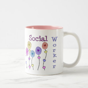 Tasse 2 Couleurs Cadeaux d'assistant social
