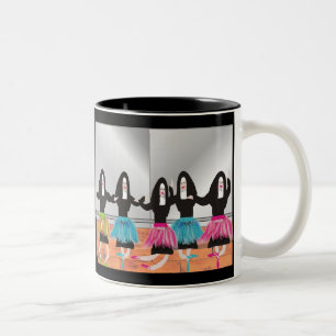 Tasse 2 Couleurs Cadeaux de ballerine de nonne