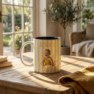 Tasse 2 Couleurs Cadeaux de la fête des pères pour papa