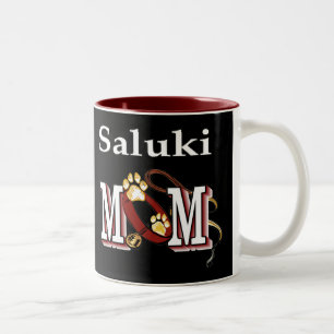 Tasse 2 Couleurs Cadeaux de Saluki MOM