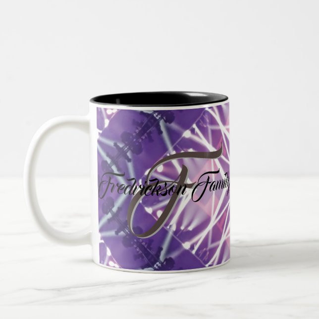 Tasse 2 Couleurs Cadeaux d'éléphant blanc personnalisés (Gauche)