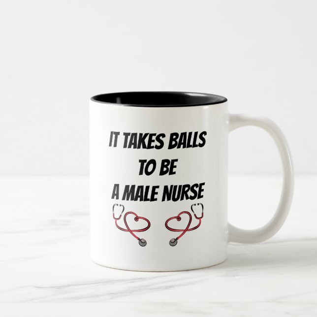 Tasse 2 Couleurs Cadeaux drôles pour l'anniversaire masculin (Droit)
