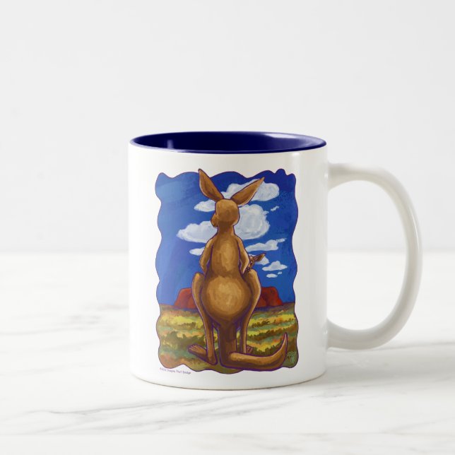 Tasse 2 Couleurs Cadeaux et accessoires Kangaroo (Droit)