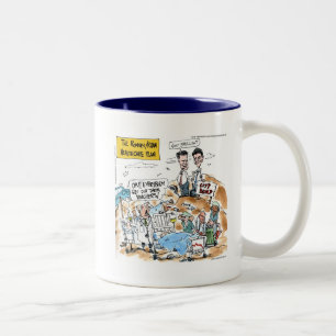 Tasse 2 Couleurs Cadeaux et T-shirts drôles sur la santé de Romney/