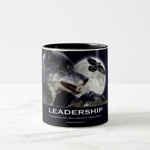 Tasse 2 Couleurs Cadeaux motivés par le leadership