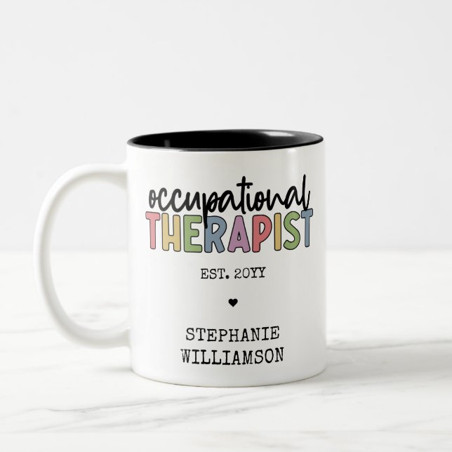 Tasse 2 Couleurs Cadeaux OT (Gauche)