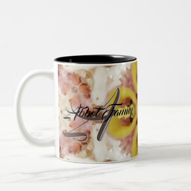 Tasse 2 Couleurs Cadeaux personnalisés pour grands-parents Hot Coco (Gauche)