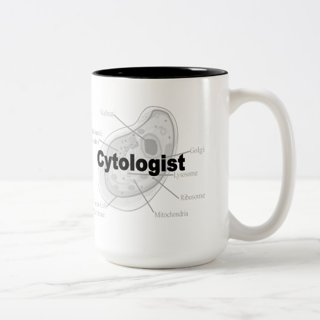 Tasse 2 Couleurs Cadeaux uniques de Cytologist (Droit)