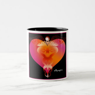 Tasse 2 Couleurs Caducée pour les guérisseurs non traditionnels