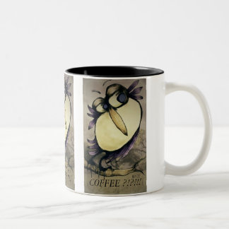 TASSE 2 COULEURS "CAFÉ ? ! ? ! ! ! "