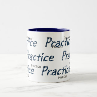 Tasse 2 Couleurs café de pratique, conceptions par JWB