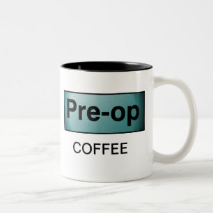 TASSE 2 COULEURS CAFÉ DE PRE-OP