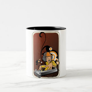 Tasse 2 Couleurs Café du DJ
