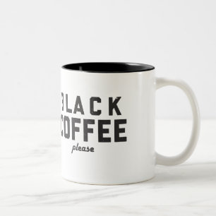 Tasse 2 Couleurs Café noir svp