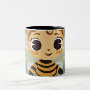 Tasse 2 Couleurs Cafetière en céramique vintage fantaisiste enfant 
