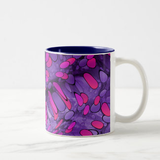 Tasse 2 Couleurs Cailloux pourpres