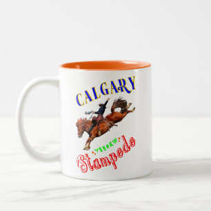 Tasse 2 Couleurs Calgary Yeehaw Stampede