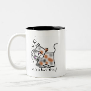 Tasse 2 Couleurs Calico SECOURT...c'est un truc d'amour !