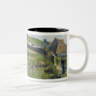 Tasse 2 Couleurs Camille Pissarro   la ferme chez Osny, 1883