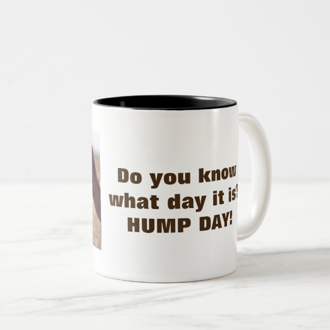Tasse 2 Couleurs Camions de la Journée Hump (Devant droit)