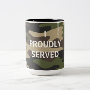 TASSE 2 COULEURS CAMOUFLAGE JE ME SUIS ENORGUEILLI SERVI DANS LES F