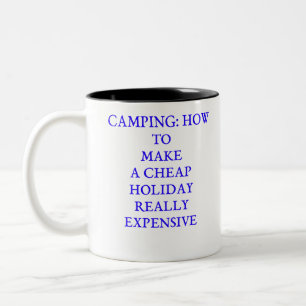 Tasse 2 Couleurs Camper faisant drôle cher de vacances bon marché
