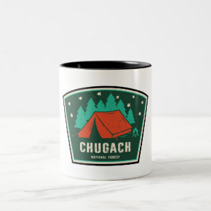 Tasse 2 Couleurs Camping forestier national de Chugach