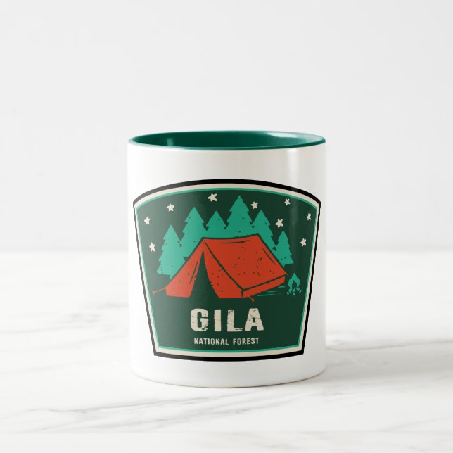 Tasse 2 Couleurs Camping forestier national de Gila (Centre)