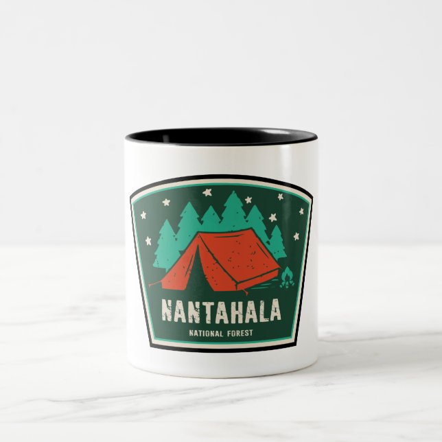 Tasse 2 Couleurs Camping forestier national de Nantahala (Centre)