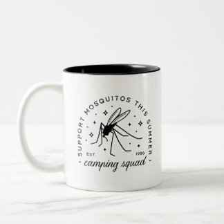 Tasse 2 Couleurs Camping mosquito funny summer sarcastic quotes