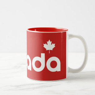 Tasse 2 Couleurs Canada