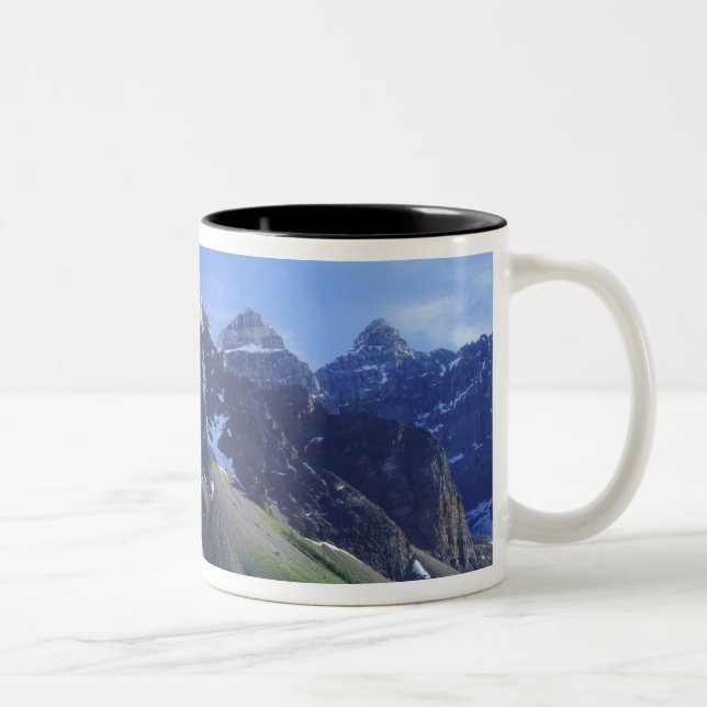 Tasse 2 Couleurs Canada, Alberta, parc national Banff, Moraine (Droit)