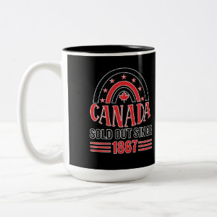 Tasse 2 Couleurs Canada Vendue Depuis 1867
