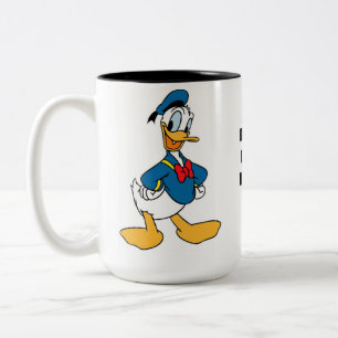 TASSE 2 COULEURS CANARD D'ART POPULAIRE MIGNON ET FANTAISISTE 
