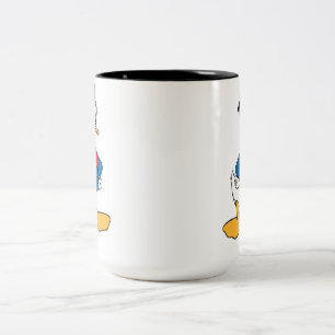 TASSE 2 COULEURS CANARD D'ART POPULAIRE WHIMISIQUE MIGNON