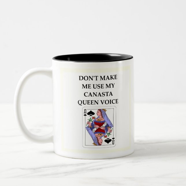 TASSE 2 COULEURS CANASTA (Gauche)