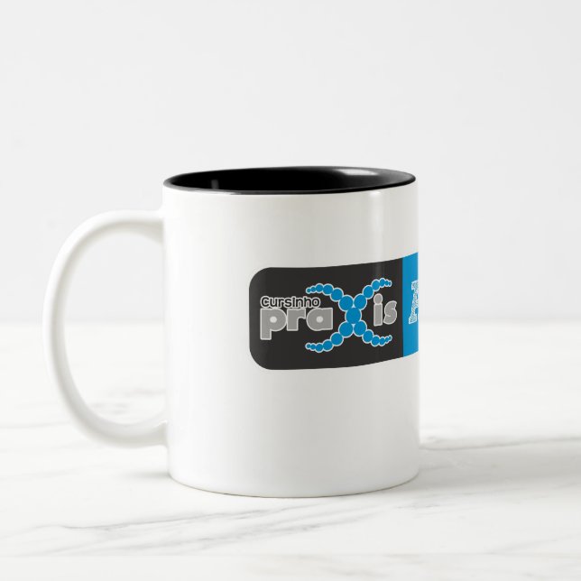 Tasse 2 Couleurs Canette Approuvés Praxis Officiel (Gauche)