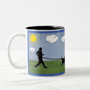 Tasse 2 Couleurs Canicross - Hors du chemin