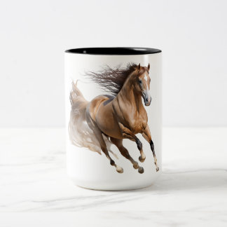 Tasse 2 Couleurs Canotage de la Musique du Cheval