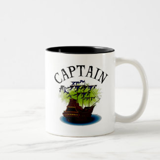 Tasse 2 Couleurs Capitaine de pirate