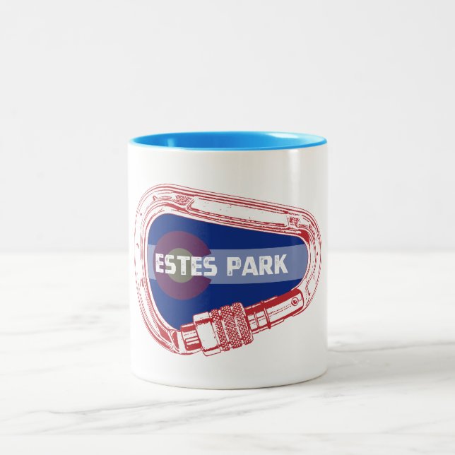 Tasse 2 Couleurs Carabiner Escalade Estes Park (Centre)