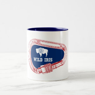 Tasse 2 Couleurs Carabiner Escalade Wild Iris