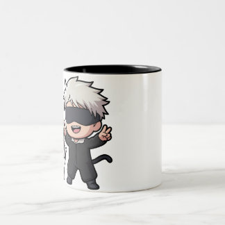Tasse 2 Couleurs Caractère Anime & Chat Blushing