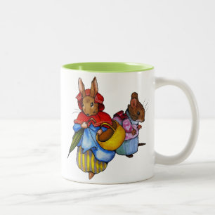 Tasse 2 Couleurs Caractères de Beatrix Potter : Art à main levée :