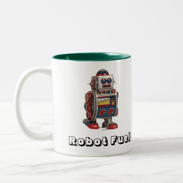 Tasse 2 Couleurs Carburant de robot (Gauche)