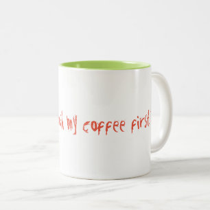 Tasse 2 Couleurs Carburant du matin